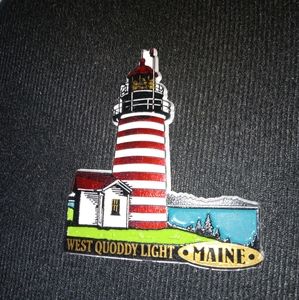 West Quoddy Lighthouse Maine Magnet